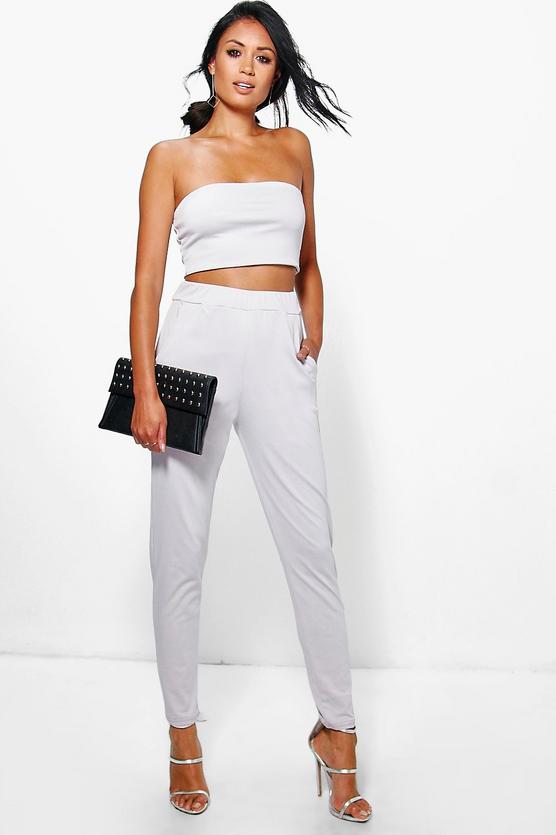 Olivia Bandeau Top And Skinny Trouser Co-Ord